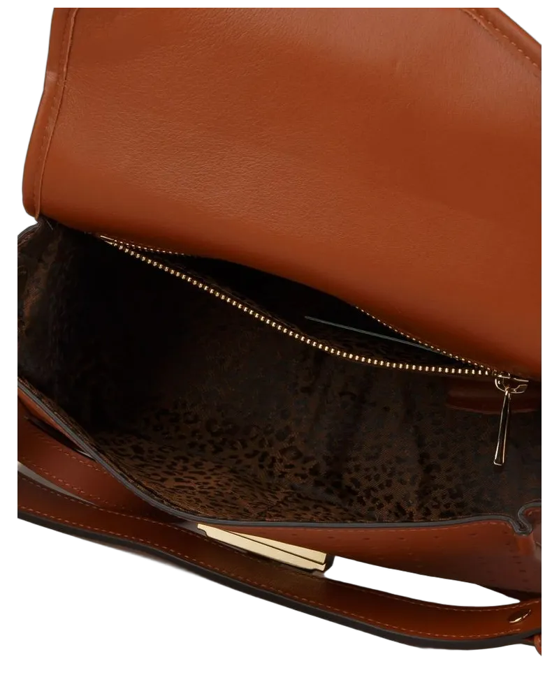 Longchamp Women's Crossbody Bag Brown Cow Leather Crossbody-bags Brown