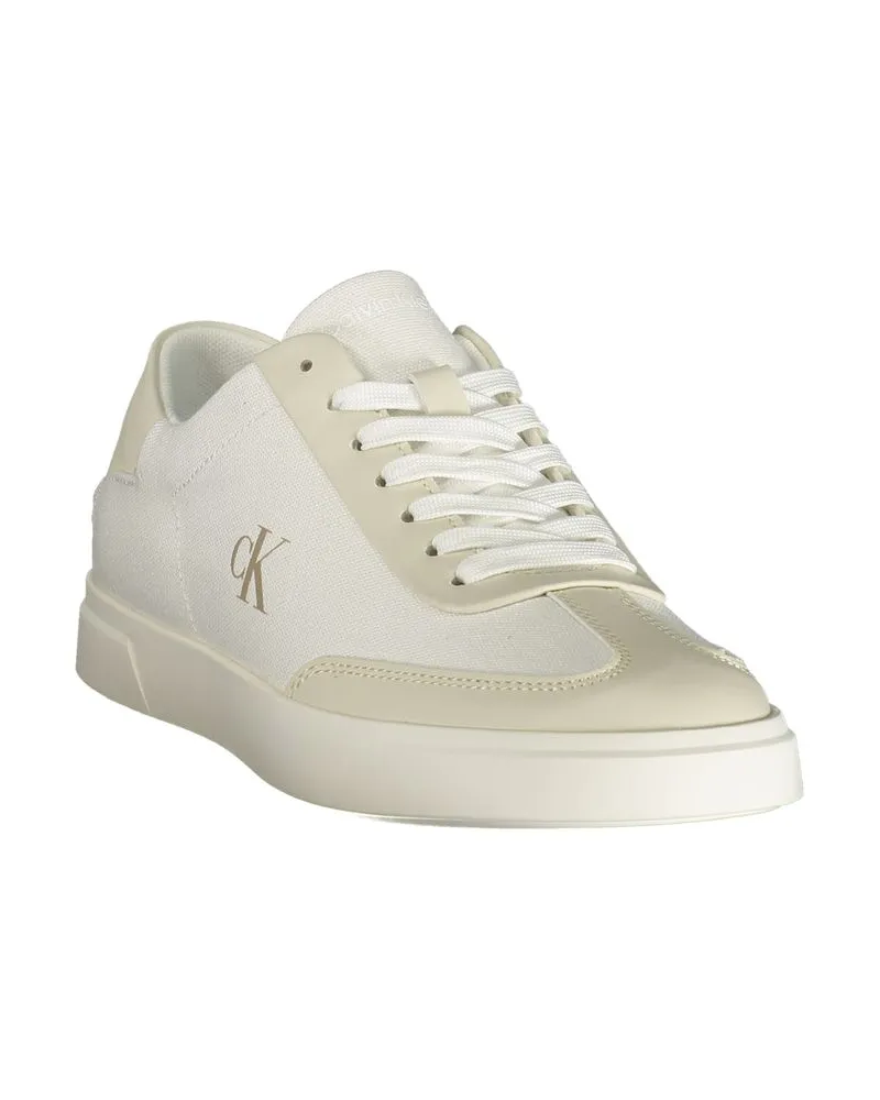 Calvin Klein Recycled Polyester Sneaker — White White