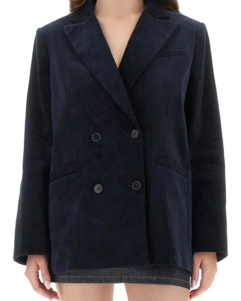 A.P.C. Cotton Jacket — Blue Blue