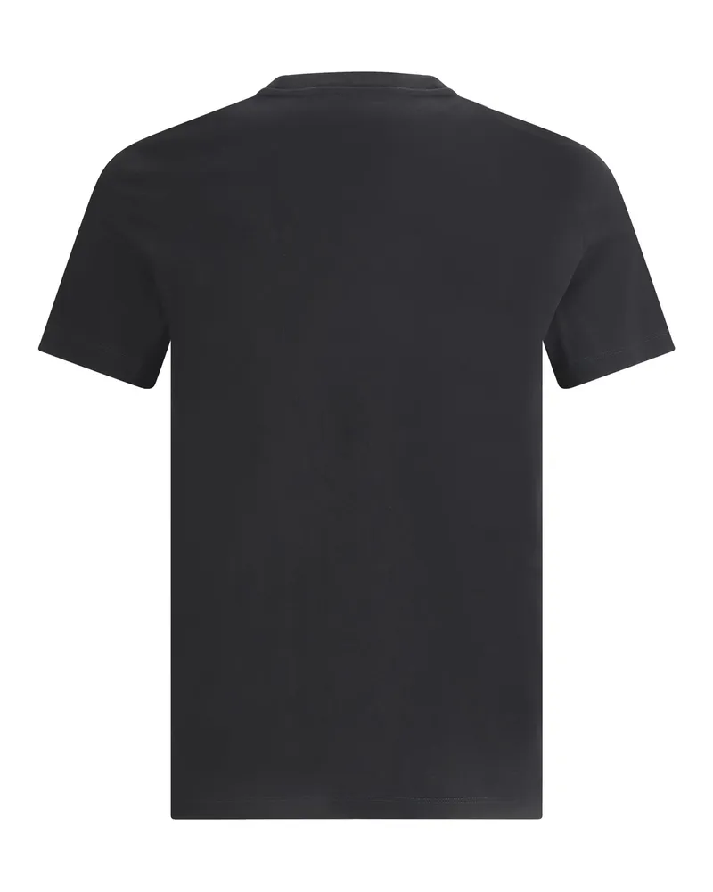 Versace Men's Medusa T-Shirt Black Cotton T-Shirts And Polos Black