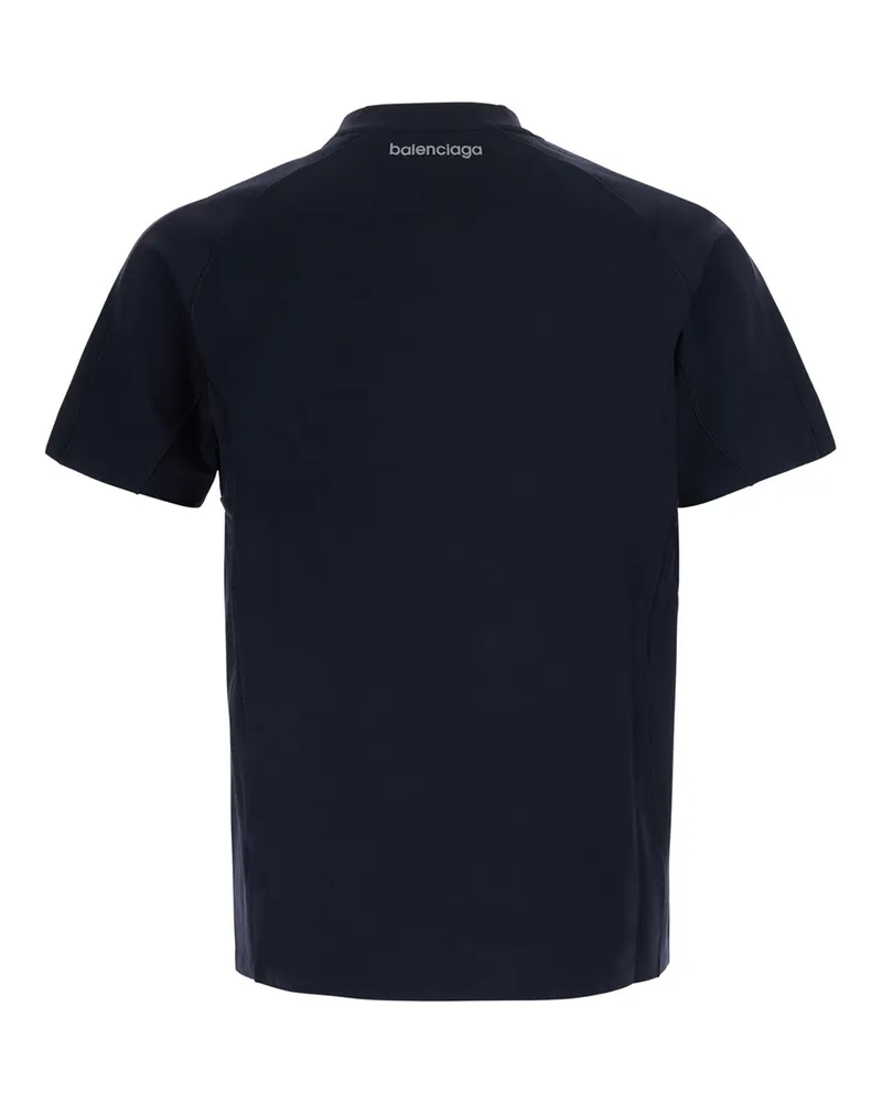 Balenciaga Men's Crew Neck T-Shirt Black T-Shirts And Polos Black
