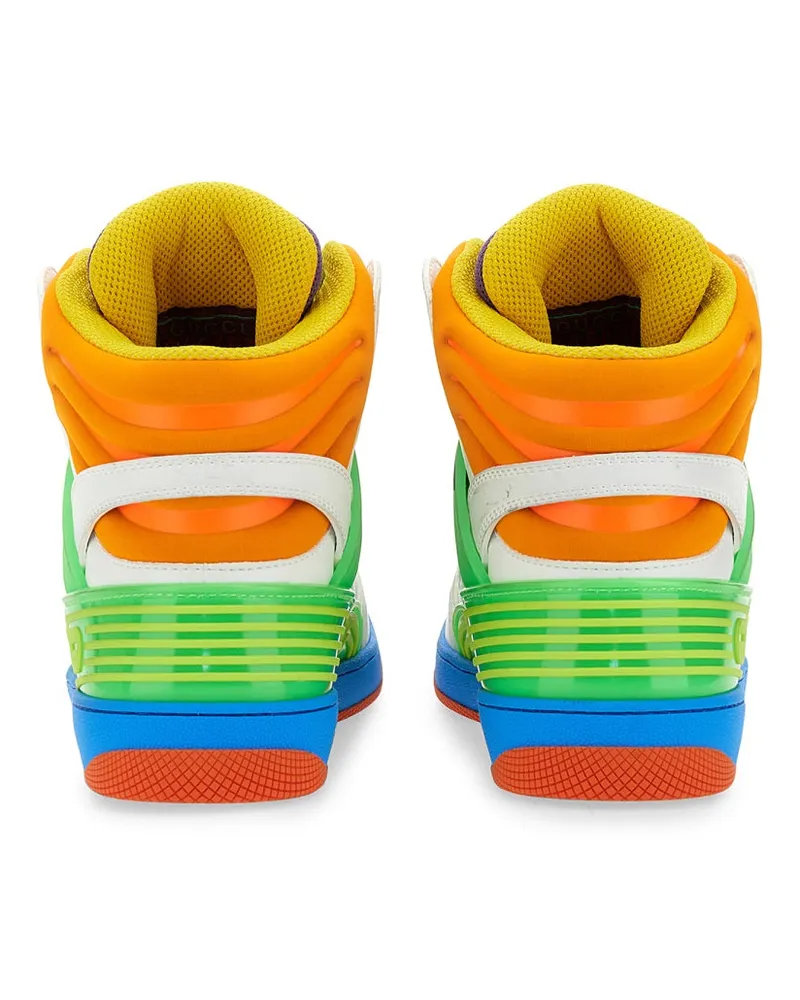 Gucci High-Top Basketball Sneaker — Multicolor Multicolor