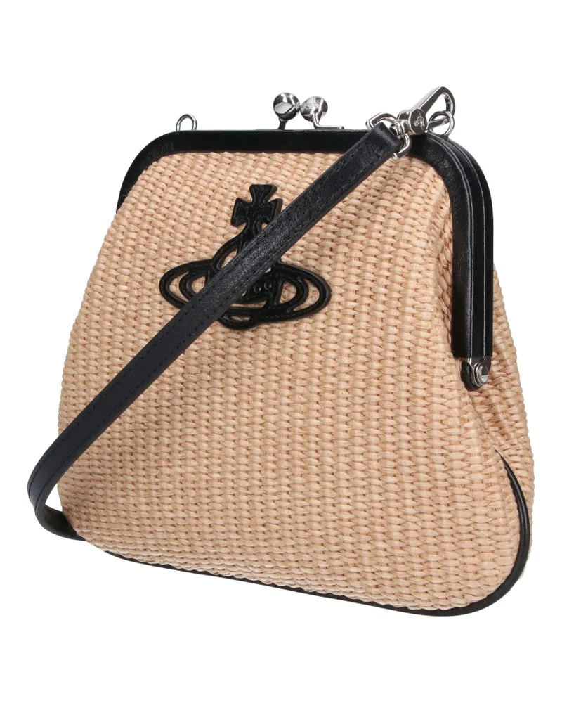 Vivienne Westwood Women's Bags Beige Cotton Beige