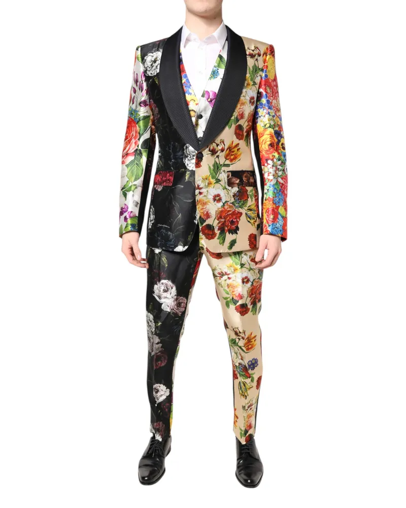 Dolce & Gabbana Sicilia Pant Suit — Multicolor Multicolor