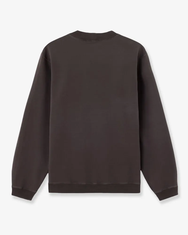Stone Island Men Sweatshirt Organic Cotton Grey Sweatshirts Sweater Gray