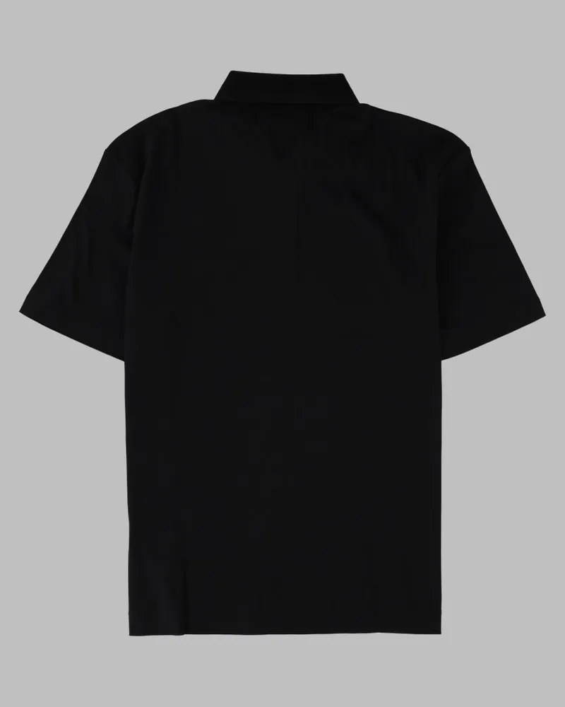 HUGO BOSS Cotton Polo Shirt — Black Black