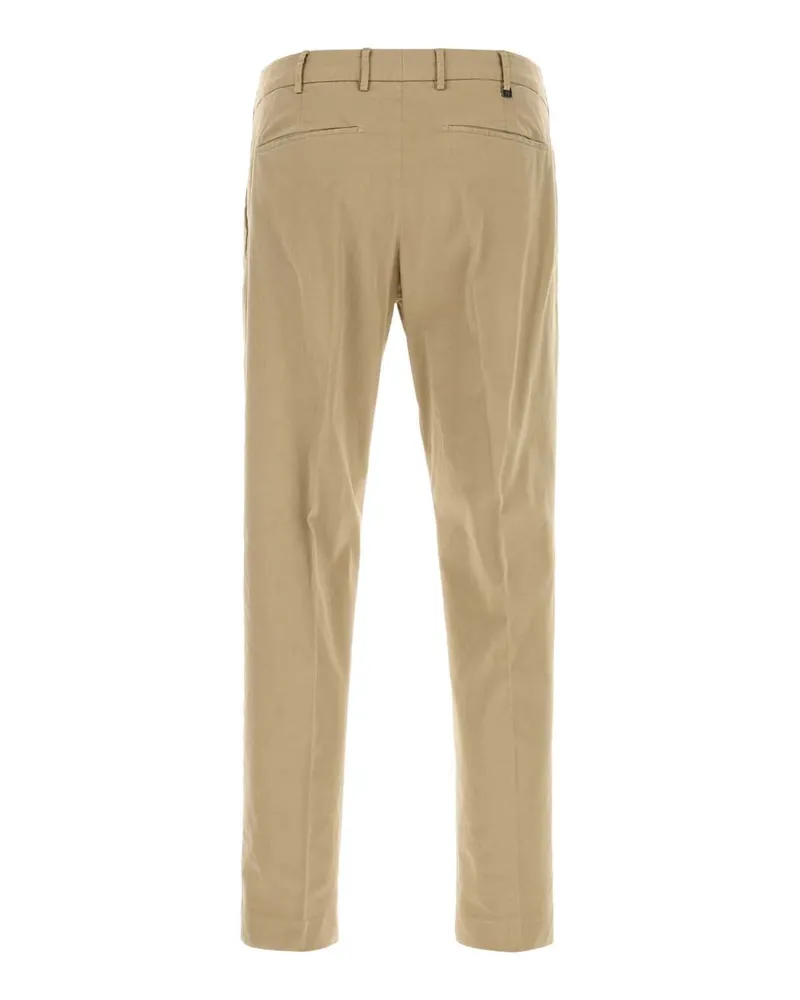 PT TORINO Men's Beige Stretch Cotton Pant Y045 Exterior: Elastane Pantaloni Beige