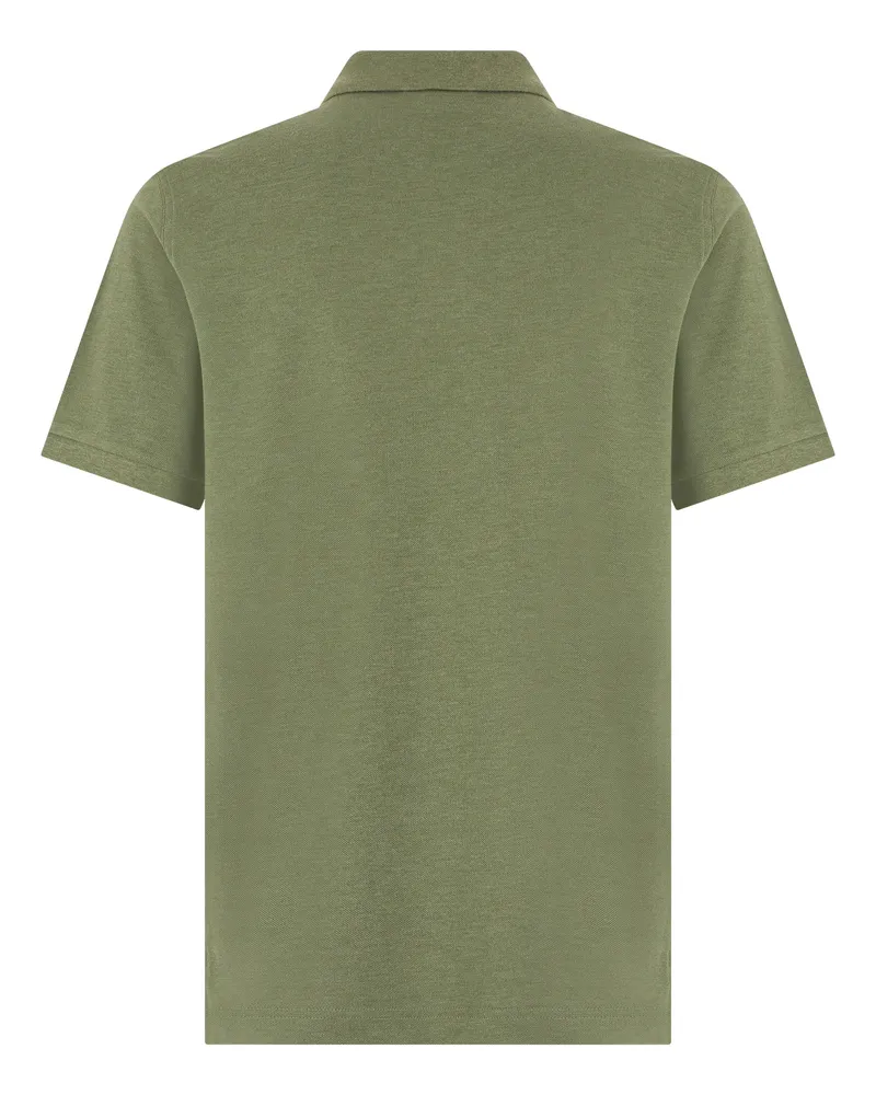 Gant Men's Polo Shirt Green Cotton T-shirts And Polos Green