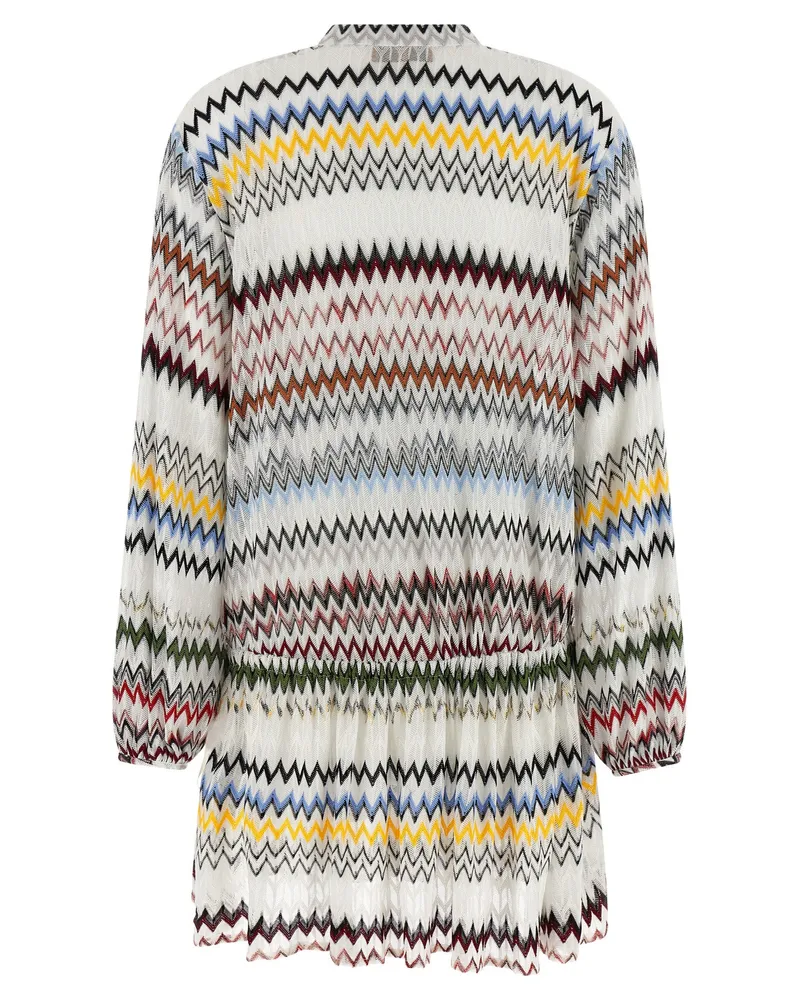 Missoni Women's White Viscose Short Dress White