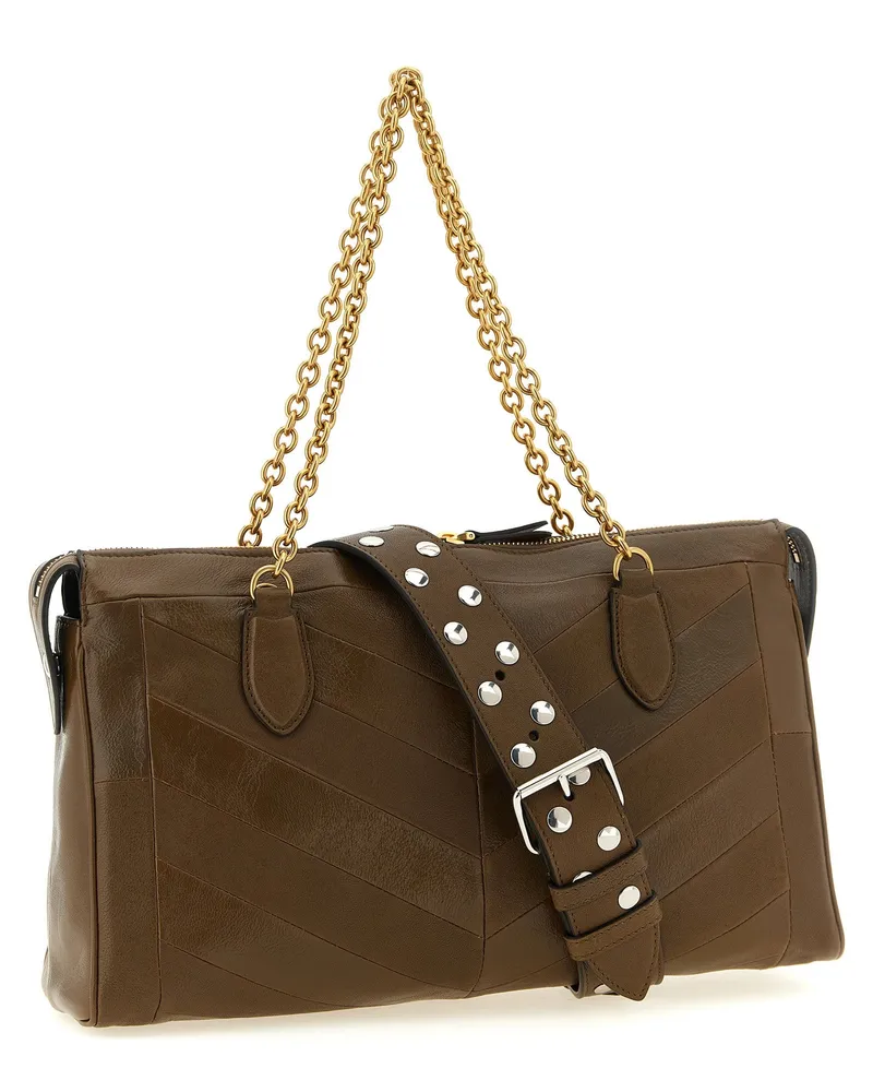 Valentino Garavani Shoulder Bag — Brown Brown