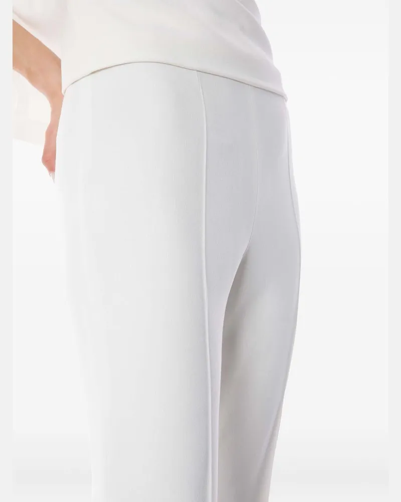Alberta Ferretti Women's Trousers White Viscose White