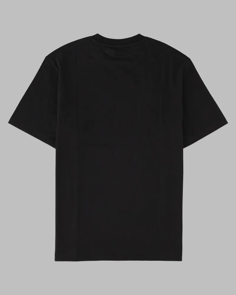 HUGO BOSS Logo-Print Cotton T-Shirt — Black Black