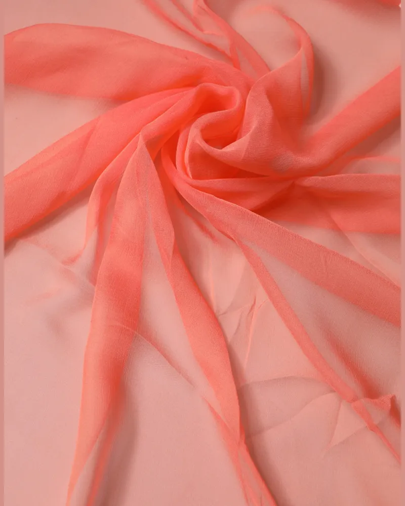 Dolce & Gabbana Orange Stole Silk Neck Wrap Shawl Men Scarf Orange