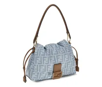 Women's Blue Cotton Shoulder Bag
