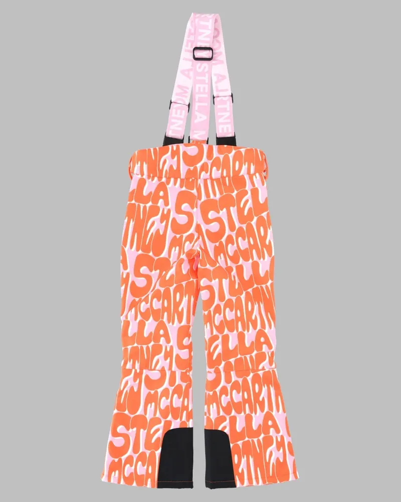 Stella McCartney Stretch Polyester Snow Trousers — Orange Orange