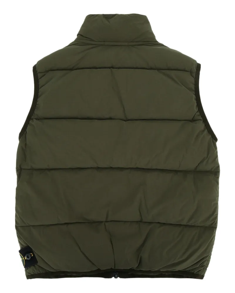 Stone Island Boys' Vest Militarygreen Giubbini Jacket Green