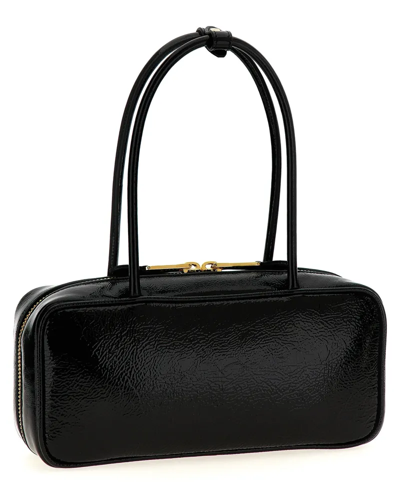 Miu Miu Women's Black Lamb Leather Handbag Bag Black