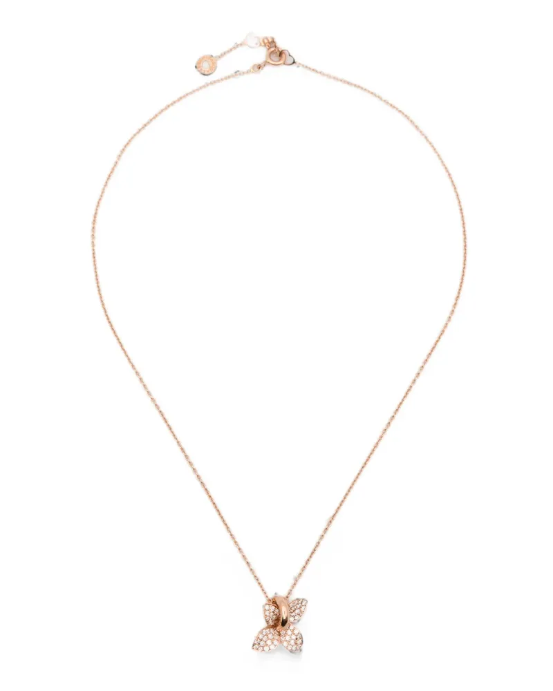 Pasquale Bruni Women's 18kt Rose Gold Diamonds Necklace Ss26 W Rose