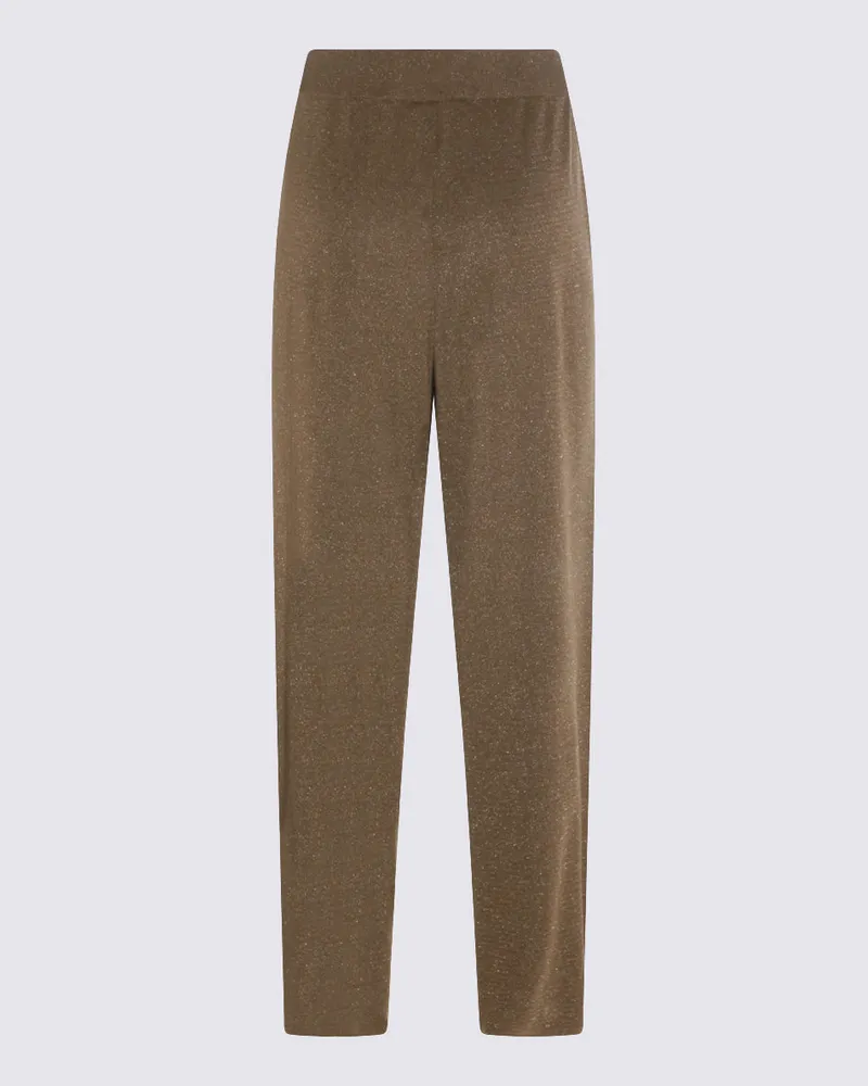 Fabiana Filippi Women's Trousers Fango Vi Pl Brown