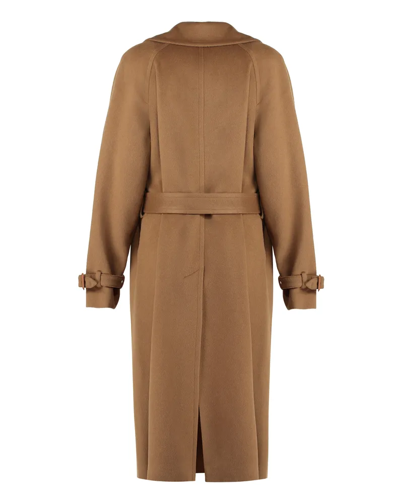 Celine Women's Chesterfield Camel Wool Coat Camel