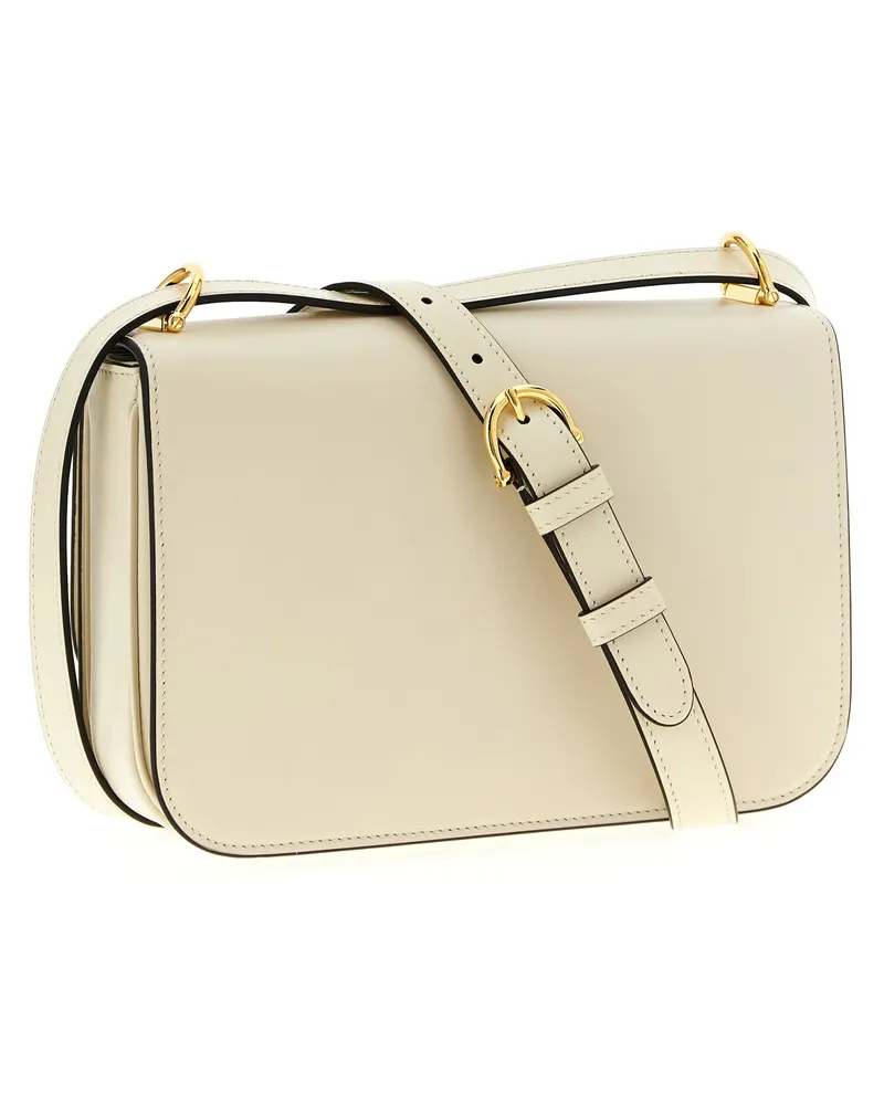 Gucci Women's White Calfskin Shoulder Bag White