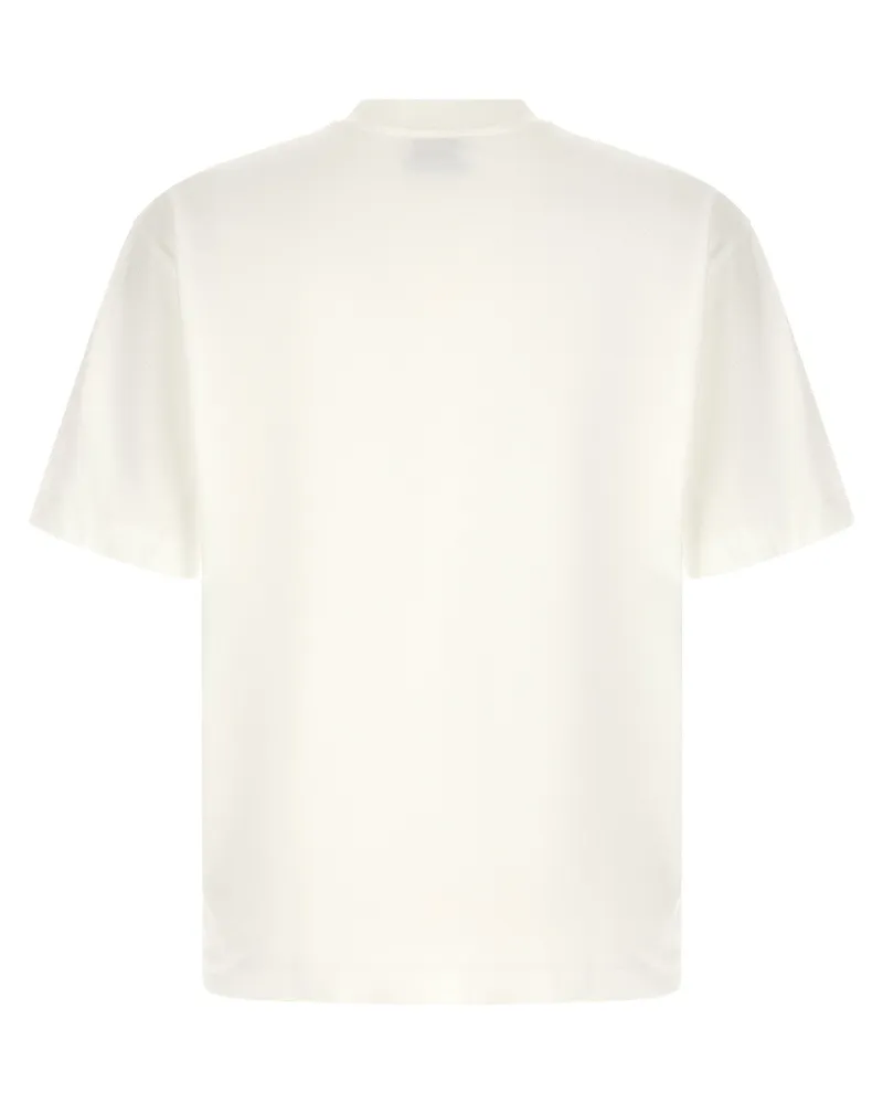 OFF-WHITE Logo-Print Cotton Jersey T-Shirt — White White