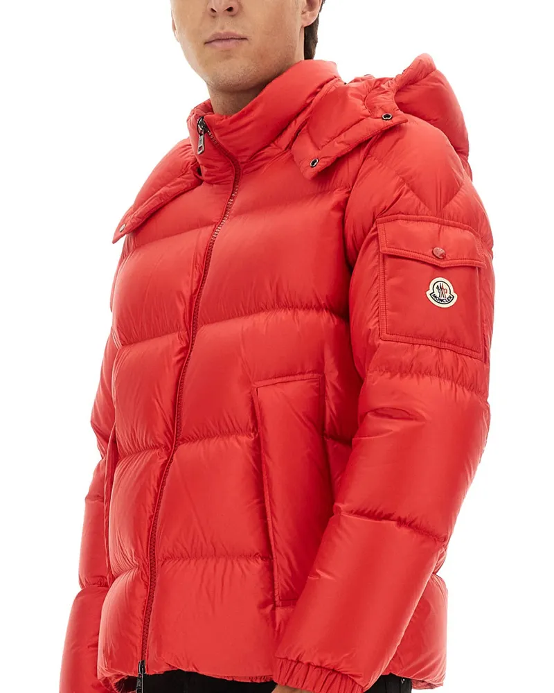 Moncler Couyere Down Jacket — Red Red