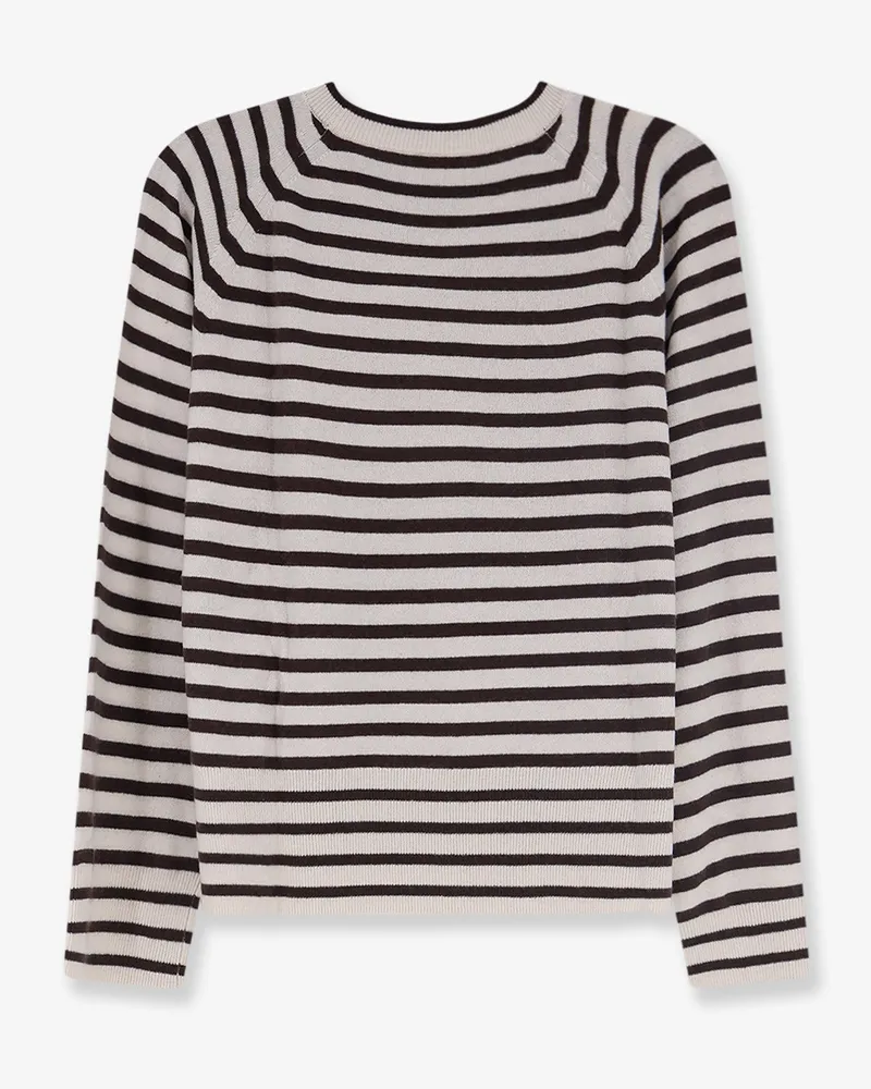 Closed Women Cashmere Striped Sweater White White