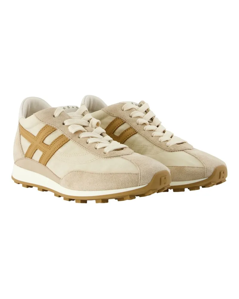 Hogan Women's H699 Sneaker Beige Calfskin Beige