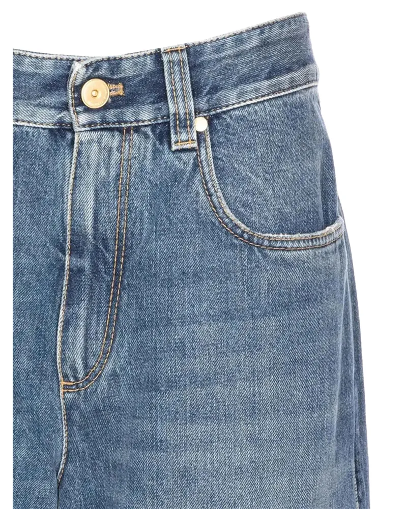 Brunello Cucinelli Loose Denim Jeans — Blue Blue