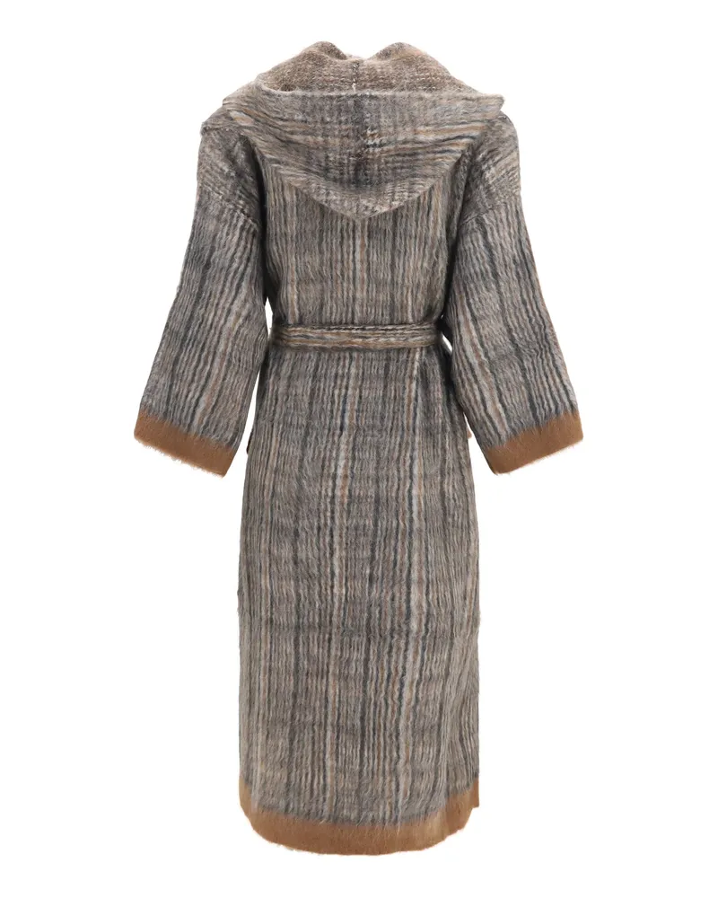 Brunello Cucinelli Coat — Gray Gray