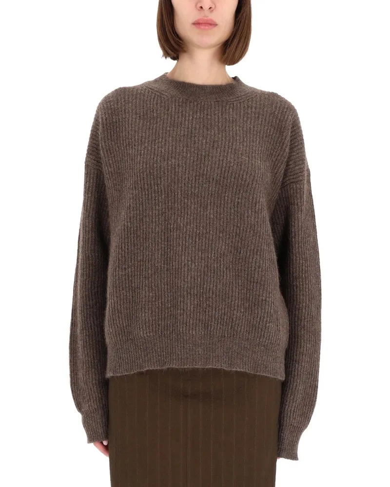 Uma Wang Raccoon Fur Jumper — Dove Dove