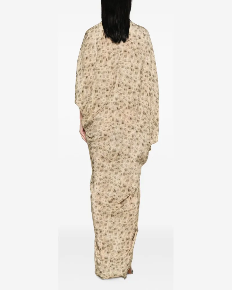 Cortana Mayu Dress — Beige Beige