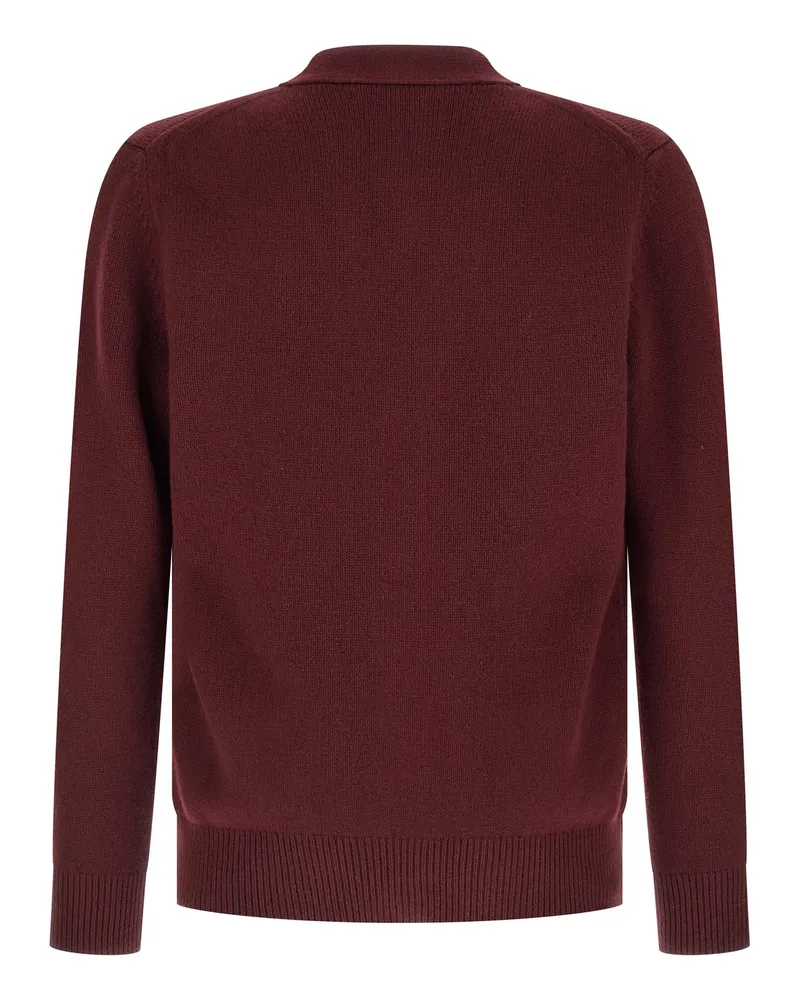 Gucci Doppia G Cardigan — Burgundy Burgundy