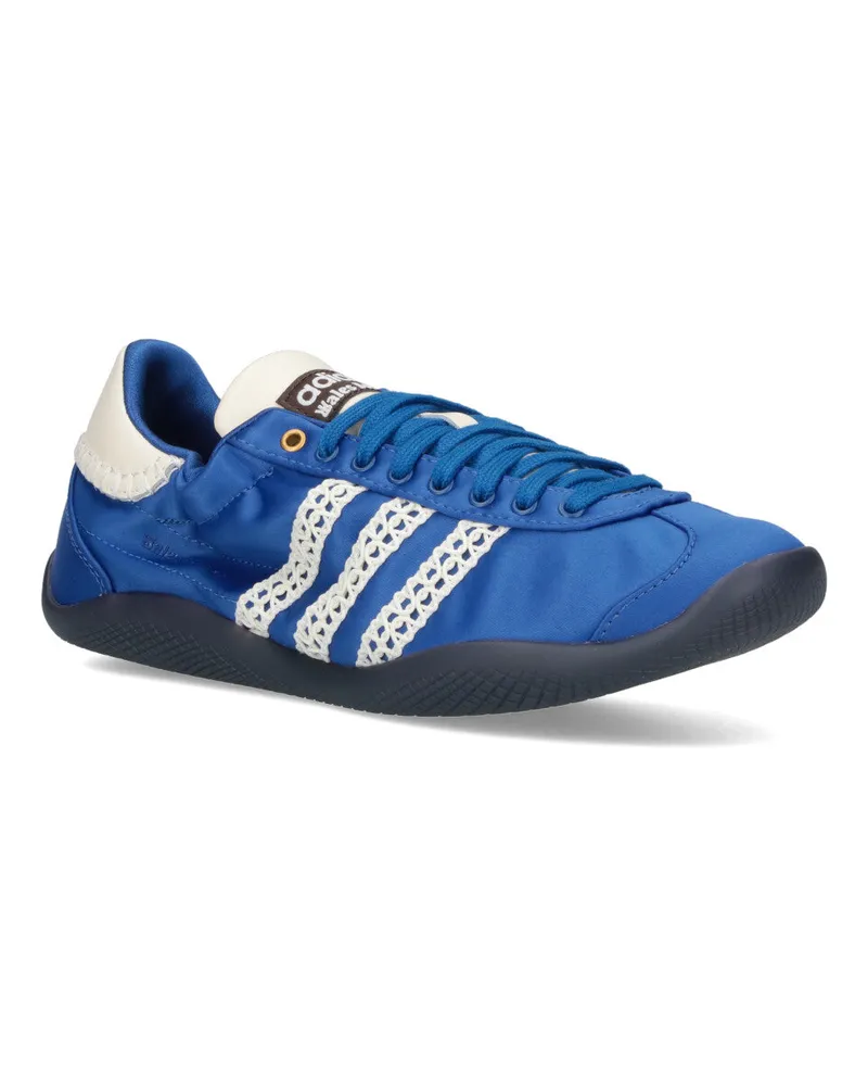 adidas Unisex Adidas X Wales Bonner Sneakers Blue Fabric Blue