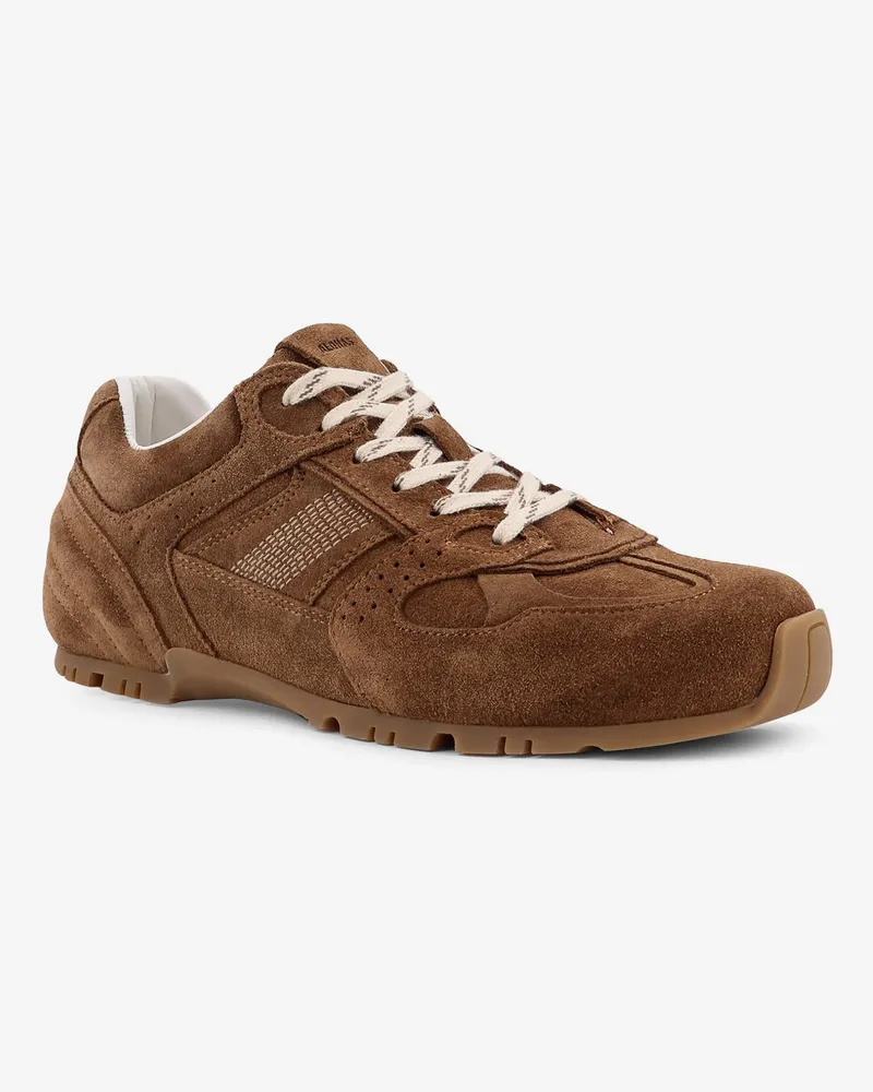 Alohas Women's Low-Top Sneakers Tb.56 Brown Suede Trainers Brown