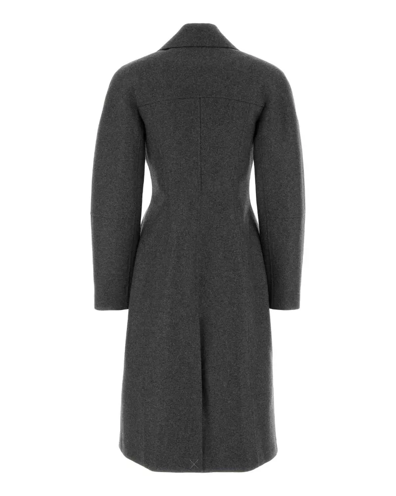 Jil Sander Virgin Wool Coat — Gray Gray