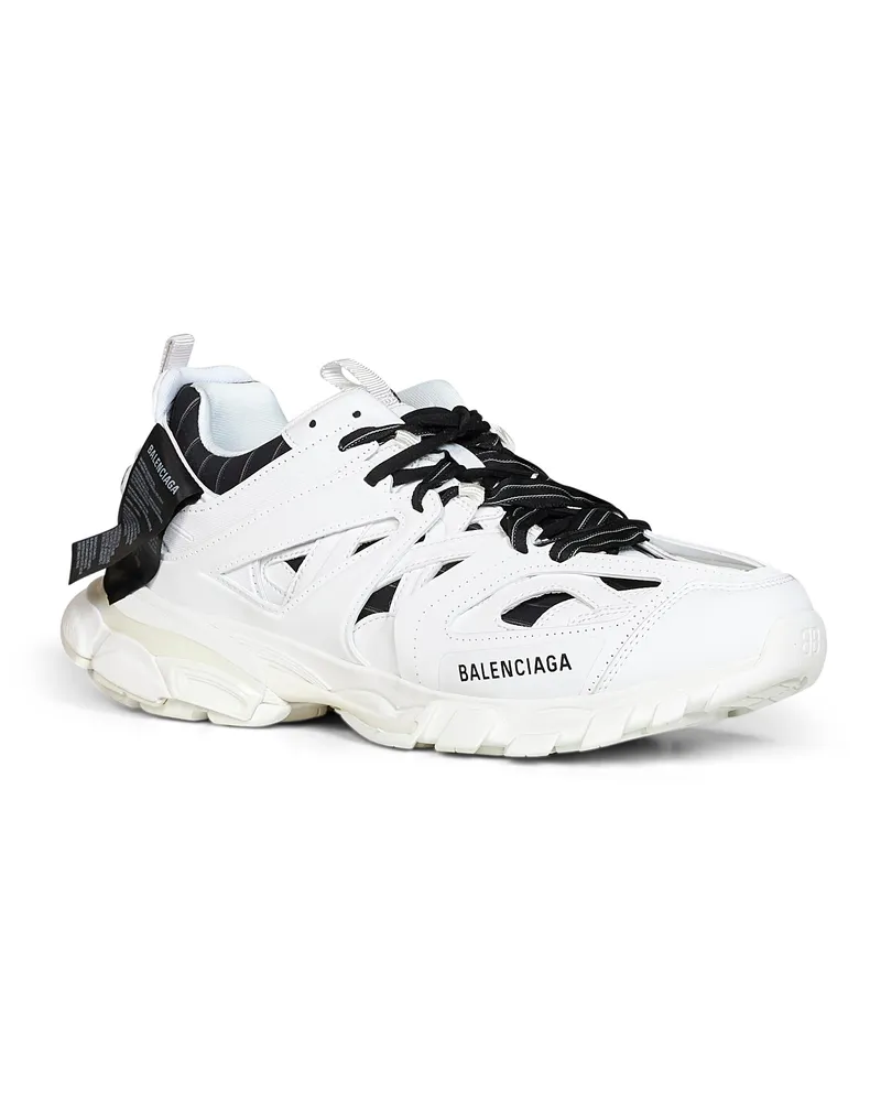 Balenciaga Track Shirt Sneakers — White White