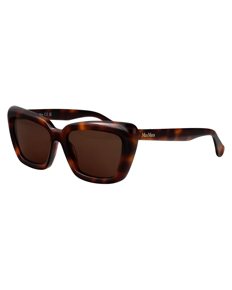 Max Mara Women's Sunglasses Mm0171 Havana Acetate Brown