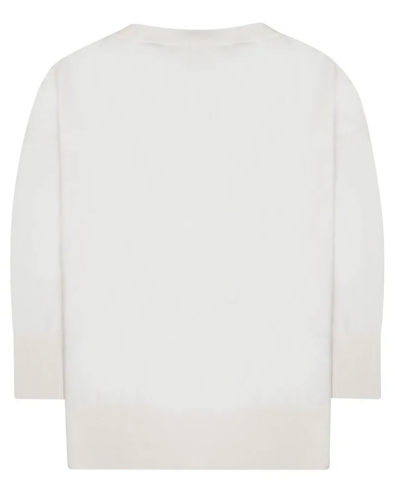 P.A.R.O.S.H. P.A.R.O H. Linfa Sweater — White White