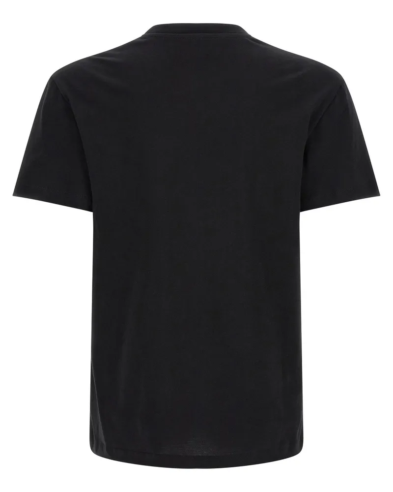 Valentino Garavani Cotton Pocket T-Shirt — Black Black