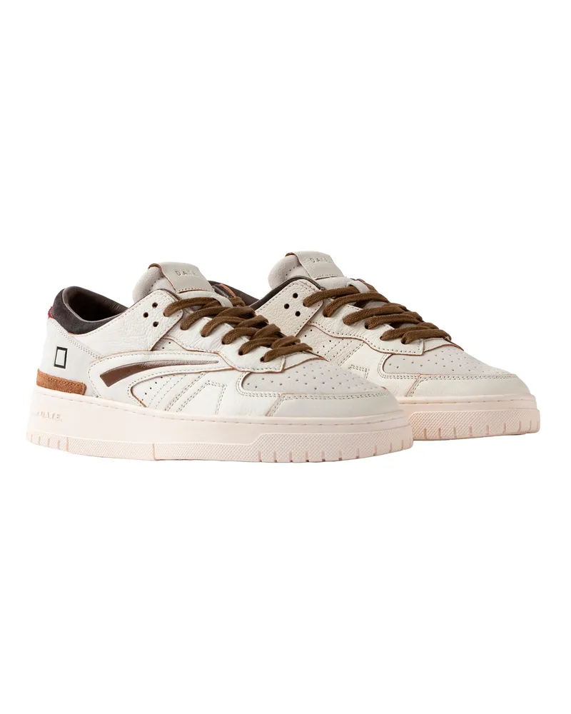 D.A.T.E. Low Sneaker — White White