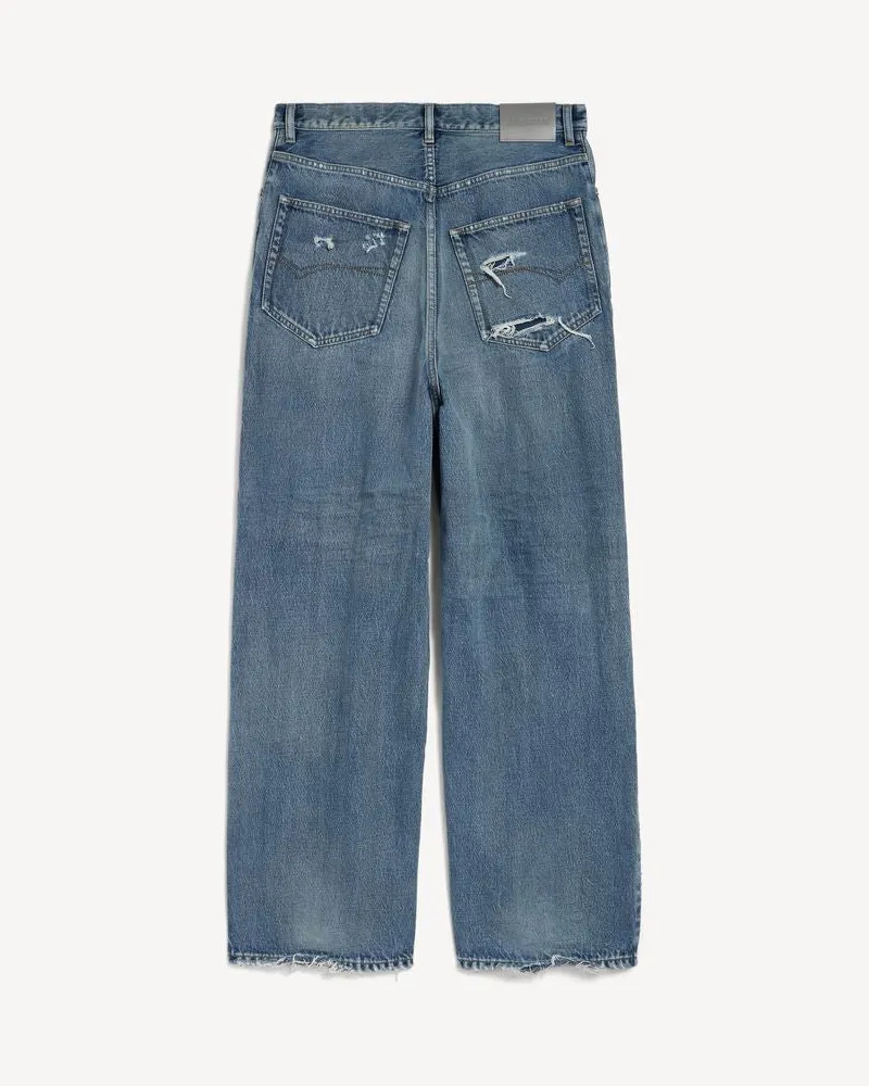 Balenciaga Bal H26 Jeans — Blue Blue