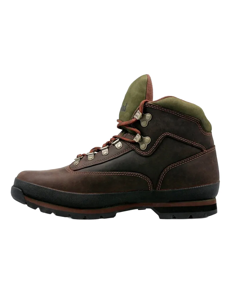 Timberland Men's Ankle Boots Euro Hiker Brown Leather Brown