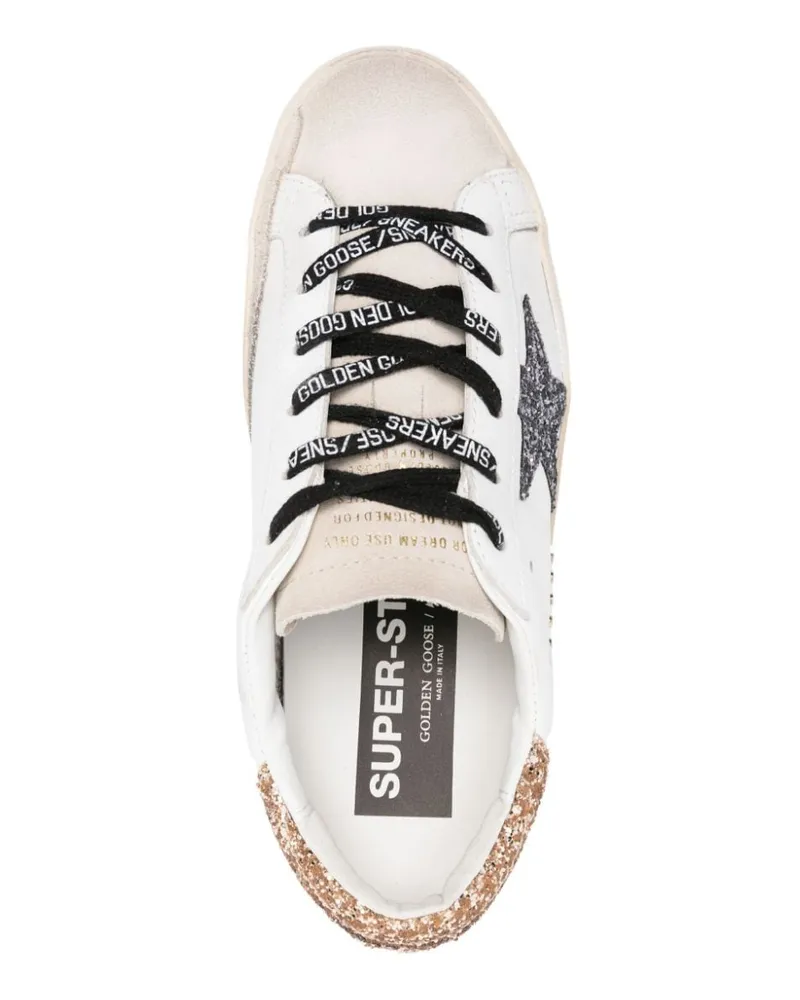 Golden Goose Super-Star Sneakers — White White