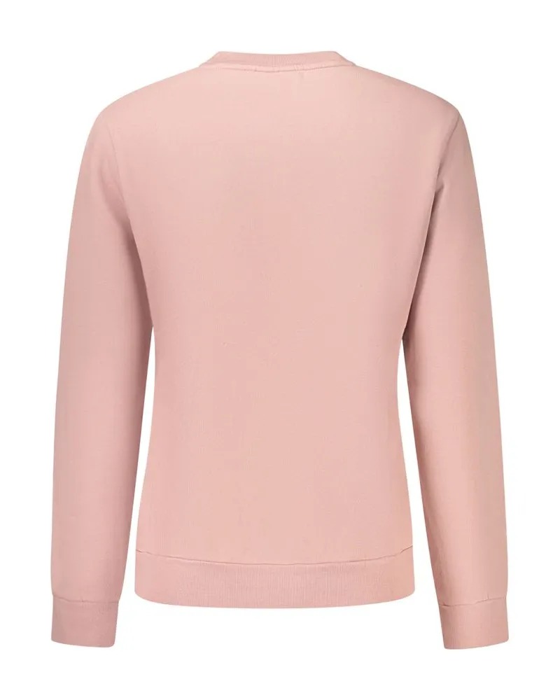 Napapijri Cotton Logo Sweatshirt — Pink Pink