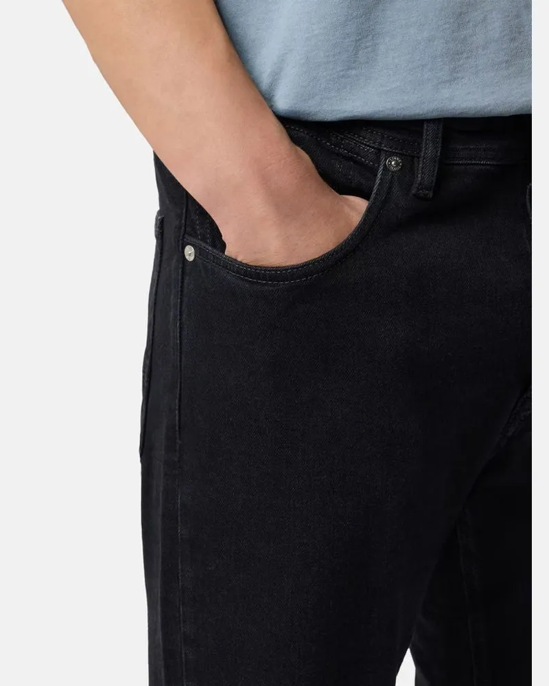 Stone Island Classic Denim Jeans — Black Black