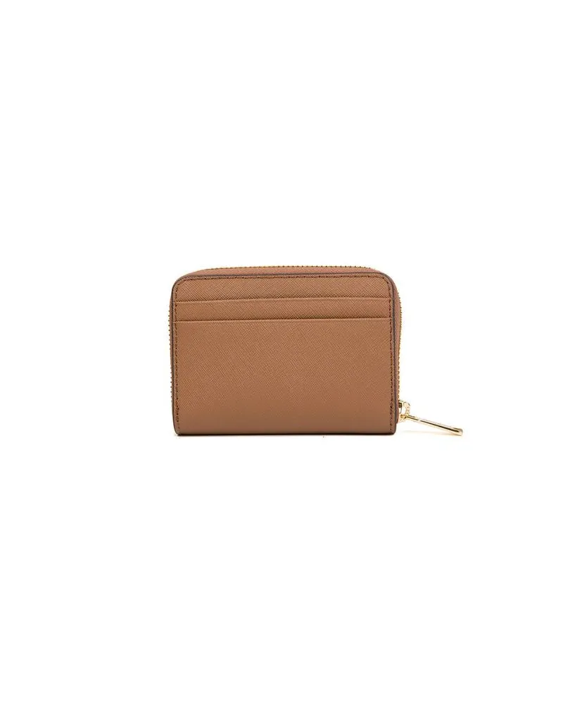 Michael Kors Women's Card Holder Luggage Leather Bags Card-holders Brown