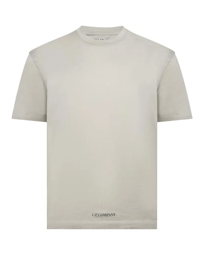C.P. Company Men's T-Shirt No Gravity Jersey Grey Cotton T-Shirts And Polos Gray