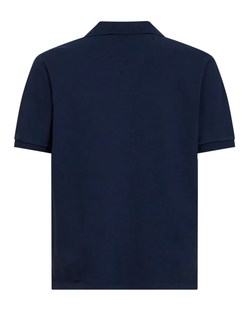 MC2 Saint Barth Men's Polo Shirt Charles Navy Blue Cotton T-shirts And Polos 